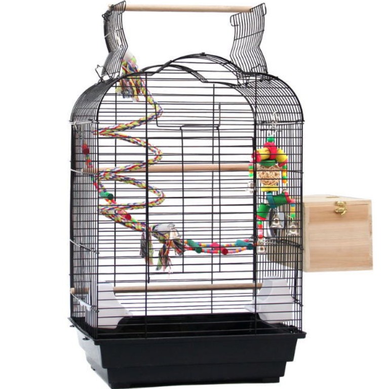 Steel Wire Mesh for Parrots Cage Bird Breeding Cages Parrot 2 Stacks ...